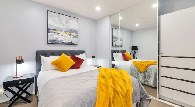 Двухместные апартаменты Superior с балконом Chic & Stylish Apartment with Parking