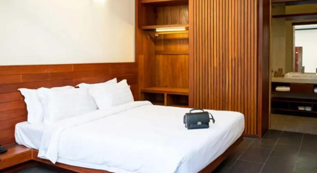 Двухместный номер Deluxe с балконом и с красивым видом из окна Angkor Siesta Villa