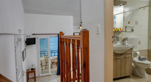 Апартаменты c 1 комнатой с балконом и с видом на море Elalia Apartments