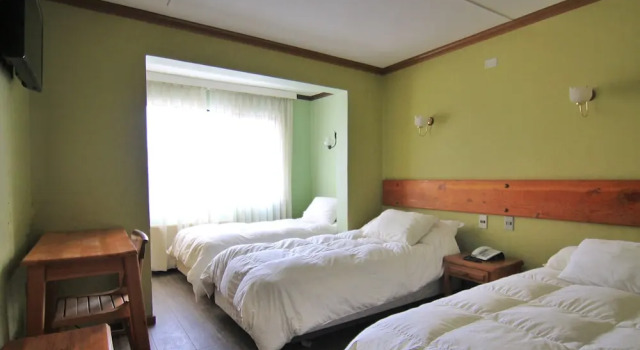 Трёхместный номер Standard с видом на горы Hotel Saltos del Paine