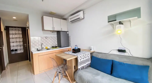 Minimalist Japanese Style 2Br At Apartment Mekarwangi Square Cibaduyut, Rezervasyon Daire Bandung Kidul Bandung