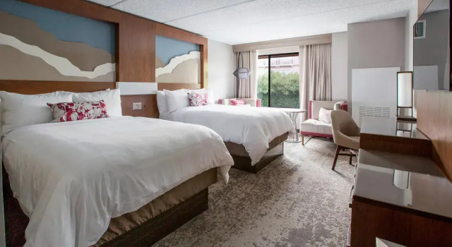 Четырёхместный номер Standard Napa Valley Marriott Hotel & Spa