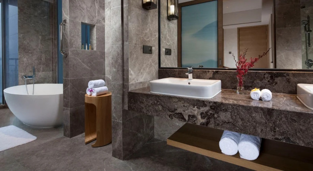 Четырёхместный семейный номер Standard Crowne Plaza Hangzhou Thousand Island Lake by IHG