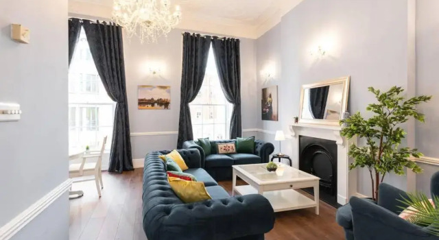 4 Poster Luxury Georgian Apartment, Забронировать Апартаменты/квартира Апартаменты Дублина, рядом с Irish Stock Exchange, Апартаменты/квартира
