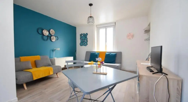 Grand studio au coeur de Dinard à 1min du marché et 6min plage de l'Écluse, Rezerwuj Hotel Dinard 