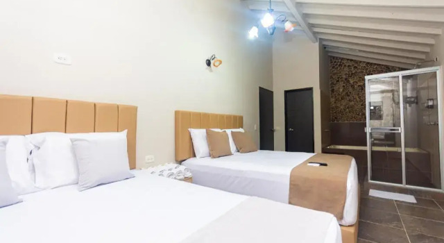 Supérieure quadruple chambre Hotel Bossanova