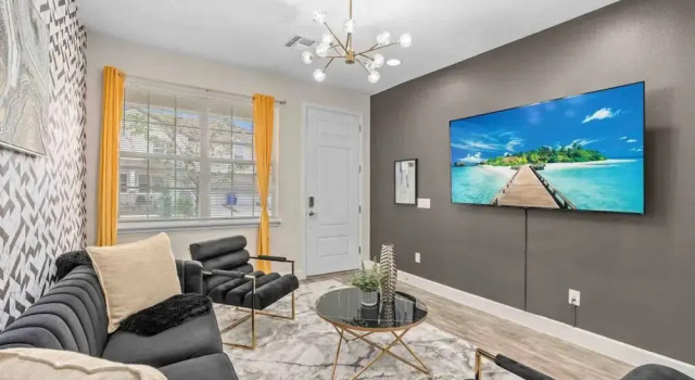 Super Epic- Sleeps 32 TWO Separate Townhomes, Забронировать Дом для отпуска Киссимми Диснейуорлд Орландо, рядом с Курортный комплекс Give Kids The World Village