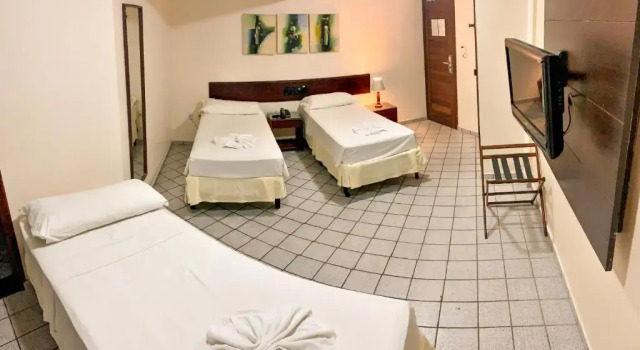 Трёхместный номер Standard Pizzato Praia Hotel