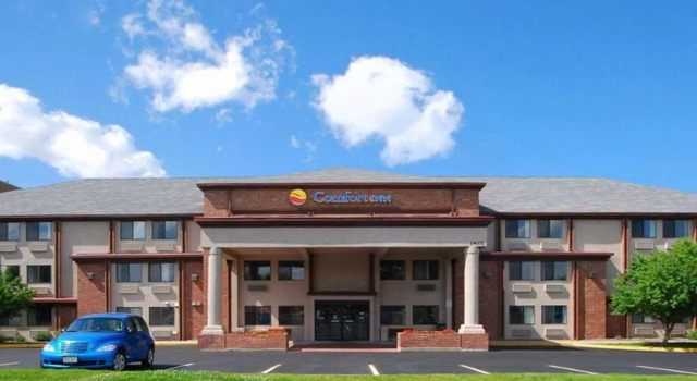 Кровать в общем номере Comfort Inn Denver Southeast Area