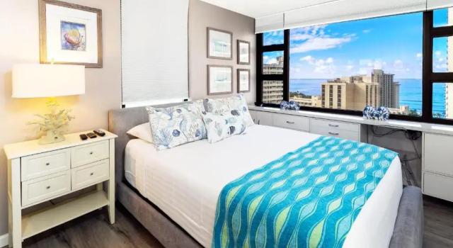 Luxury Condo with Fabulous Ocean Views on 24th Floor - Close to Beach - Parking, AC, WiFi, Rezerwuj Hotel Waikiki Honolulu