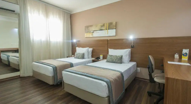 Двухместный номер Deluxe Comfort Hotel Bauru