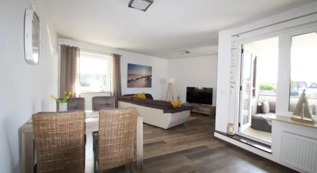 Апартаменты c 1 комнатой Ferienwohnung Beachhus