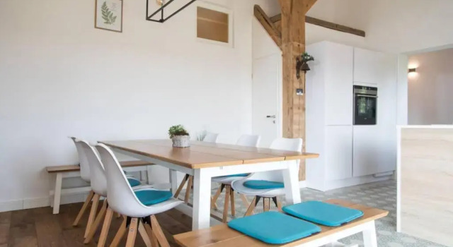 Апартаменты Moderne Unterkunft Landzeit Esens nahe der Nordsee - ökologisch saniertes Ferienhaus