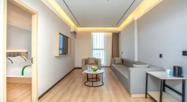 Люкс Business GreenTree Express Hotel (Luohe High-speed Railway West Station Wanda Plaza)