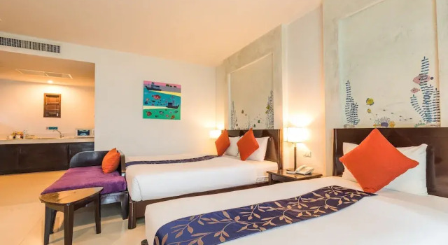 Семейный номер Standard c 1 комнатой с балконом Krabi Aquamarine Resort - SHA Extra Plus