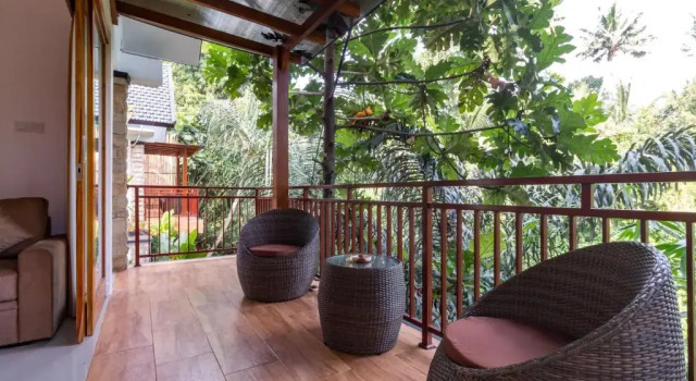 Люкс с видом на реку The Pesaren Ubud