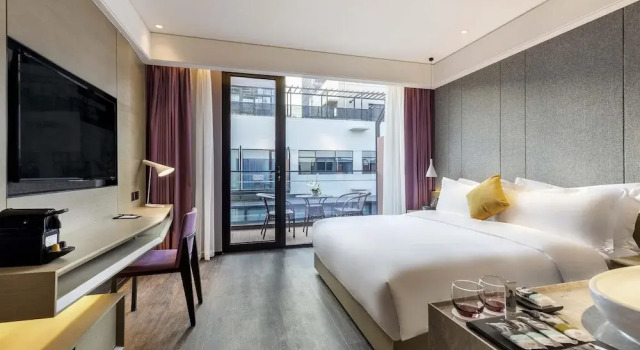 Двухместный номер Comfort Mercure Suzhou Downtown