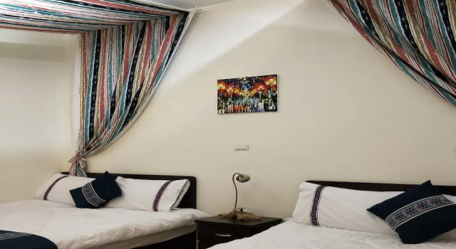 Двухместный номер Standard c 1 комнатой с видом на сад CiKaSuAn Camping Bed and Breakfast
