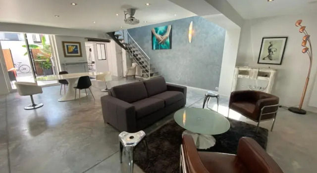 Апартаменты Loft 9 - 180 m2 loft in 5 min from the beach - 3 bedroom - Parking
