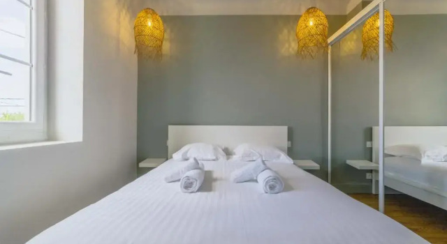 Appartement moderne avec vue mer à 5mn des plages