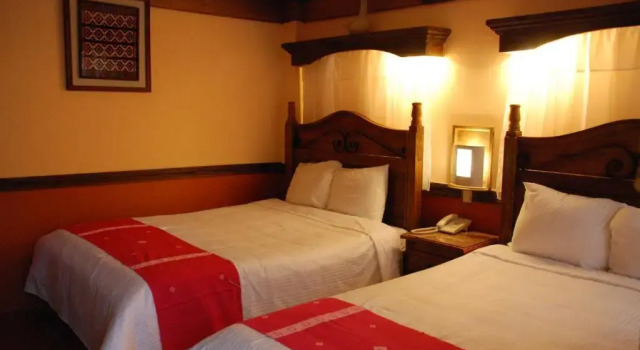 Четырёхместный номер Standard Hotel Temático Mision Colonial