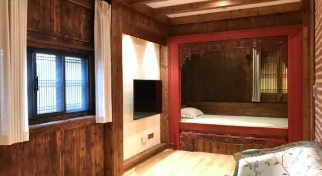 Семейный люкс Classic Floral Hotel·Hongcun to Yantang hotel
