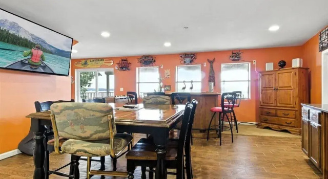 Коттедж Lakefront Home w/ Double Deck, Slip, Firepit & Game Room