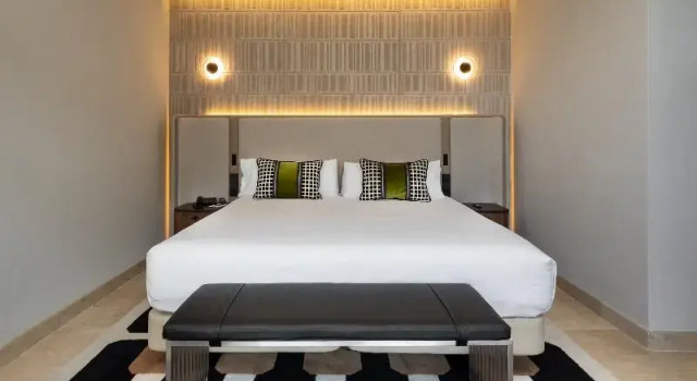 Двухместный номер Deluxe с видом на море Hotel Miramar Barcelona GL - LVX Preferred Hotels & Resorts - Newly Renovated