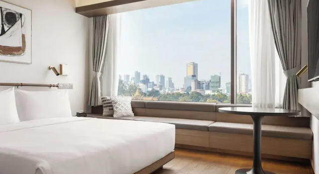 Двухместный номер Deluxe с видом на город Hotel KVL