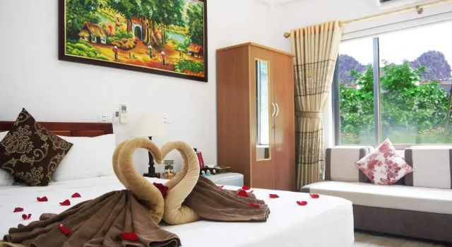 Двухместный люкс Deluxe Thao Nguyen Homestay