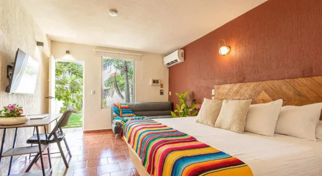 Номер Deluxe Capital O Hotel Rolovi Cancún