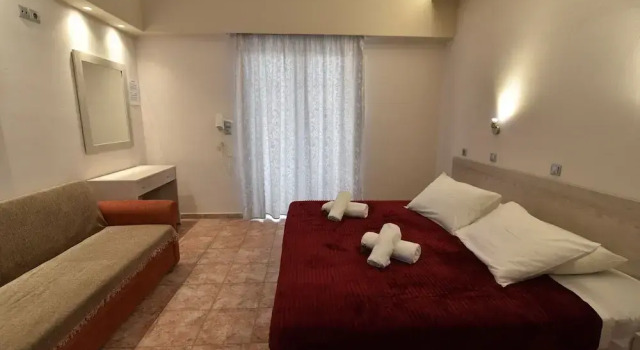 Студия с балконом и с видом на море Villa Popi