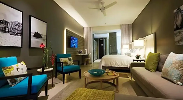 Deluxe Tweepersoonskamer uitzicht op zee Eden Bleu Hotel