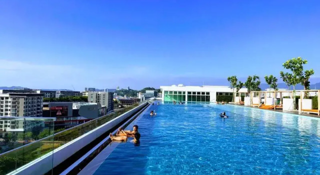 Utopian Homes at Silk Avenue, Prenota Appartamento Hotel a Sabah con piscina, Piscina