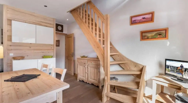 Appartement Megève, 2 pièces, 4 personnes - FR-1-453-57, Забронировать Апартаменты/квартира Апартаменты Межев, рядом с Горнолыжный подъемник Мутели, Апартаменты/квартира