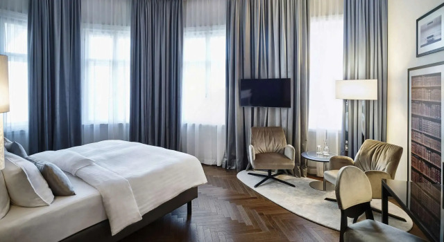 Двухместный номер Deluxe Steigenberger Hotel Herrenhof