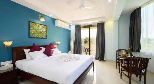 Номер Deluxe с видом на море Praia Da Oura Boutique Resort ,Goa