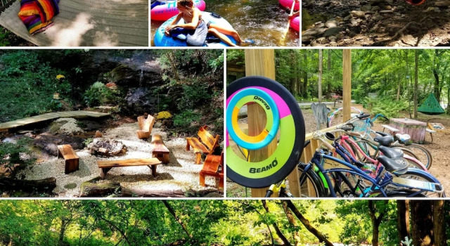 Апартаменты Bear Creek Lodge and Cabins in Helen Ga - Pet Friendly, River on Property, Walking Distance to downtown Helen