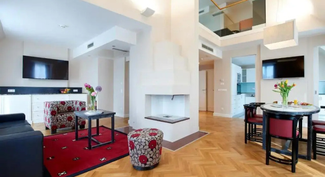 Апартаменты Пентхаус с 2 комнатами с видом на город Singerstrasse 21-25 Aparthotel 350m next to St Stephen´s Square