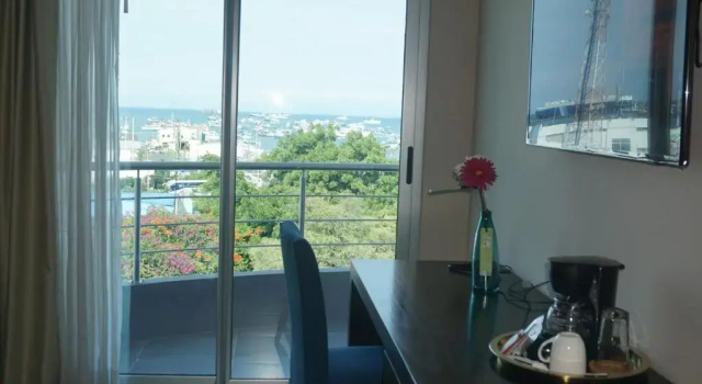 Номер Standard с видом на море Hotel Perla Spondylus