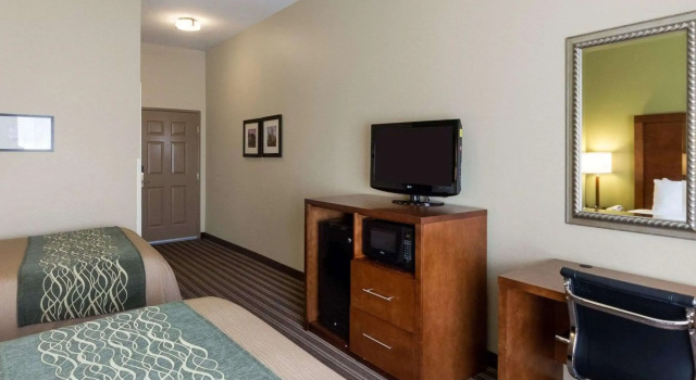 Четырёхместный номер Standard Comfort Inn & Suites Fayetteville-University Area