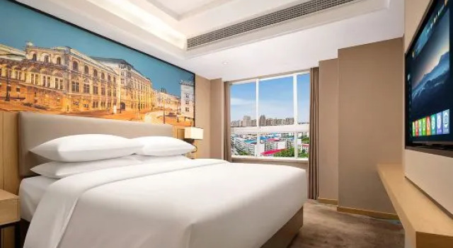 Двухместный люкс Business Shangke Youpin Hotel (Songjiang Food City Branch, Luohe Convention and Exhibition Center)
