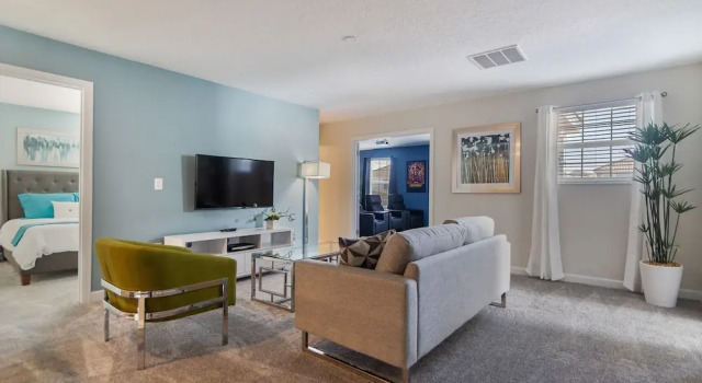 Spacious 8-Bed ChampionsGate Resort Hm-1559PW, Book Ferieresort Hoteller i Four Corners med pool, Swimmingpool