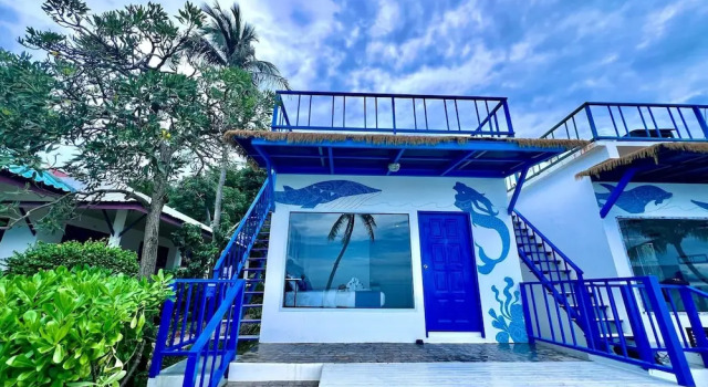 Двухместная вилла Premier с видом на море Three Trees Samui Resort - Sarocha Villa