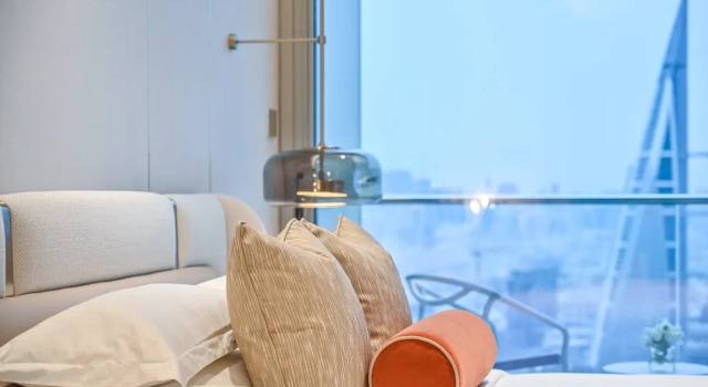 Двухместный люкс с панорамным видом на залив Отель Onyx Rotana