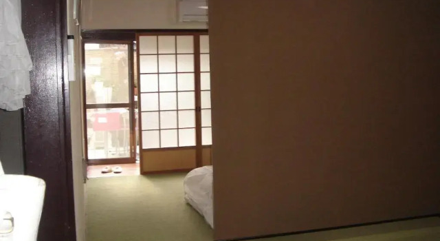 Кровать в общем номере Guesthouse Siam