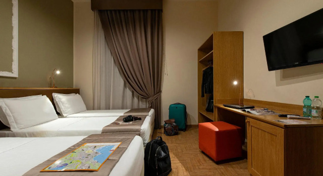 Трёхместный номер Grand Hotel Europa & Restaurant
