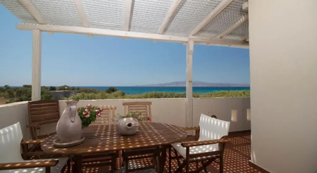 Люкс Deluxe с видом на море 9 Muses Naxos Beach hotel