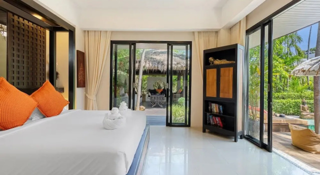 Вилла Deluxe Balinese 2 Bed Private Pool Villa-KBR11