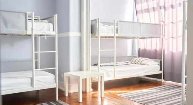 Кровать в общем номере (мужской номер) The Delight Hostel
